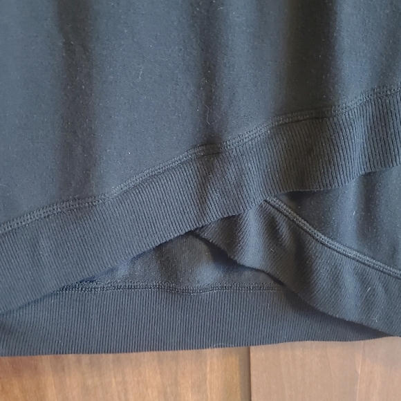 Athleta Black Long Sleeve Shirt Dress Medium - Picture 3 of 6